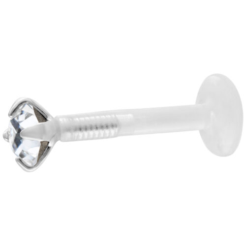 Jewelled Micro Labret Stud Labret Jewellery<!--6357dac790594-->