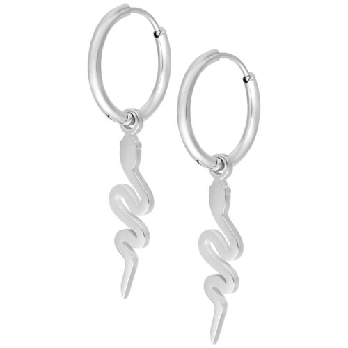 Little Snake Hoop Earrings<!--6357ddad683e0-->