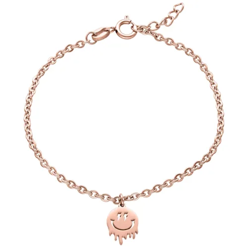 Little Smiley Armband - Rosegold