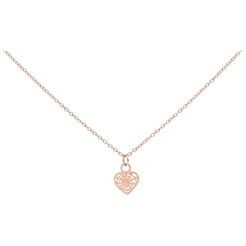 Little Heartweb Kette - Rosegold