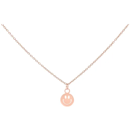 Little Smiley Kette - Rosegold