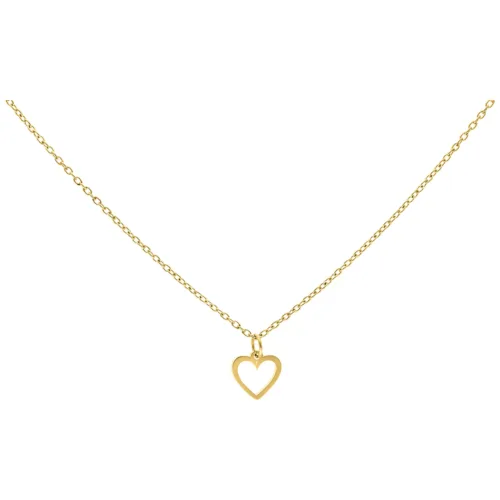 Little Heart Kette - Golden Metal