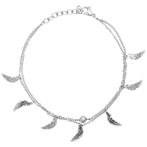 Feathers Multilayer Fußkettchen