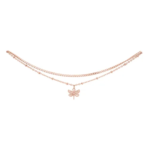 Dragon Fly Fußkettchen - Rosegold