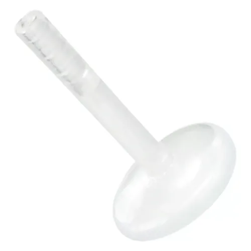 Push-Fit Bioplast Stem Labret Jewellery