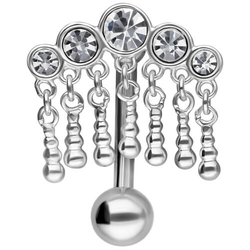 5 Dangling Crystals Micro Bananabell