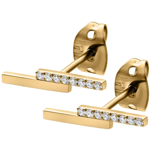 Double Beam Crystal - Golden Metal