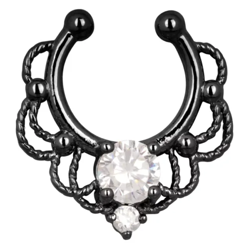 Fairytale Fake Septum Black