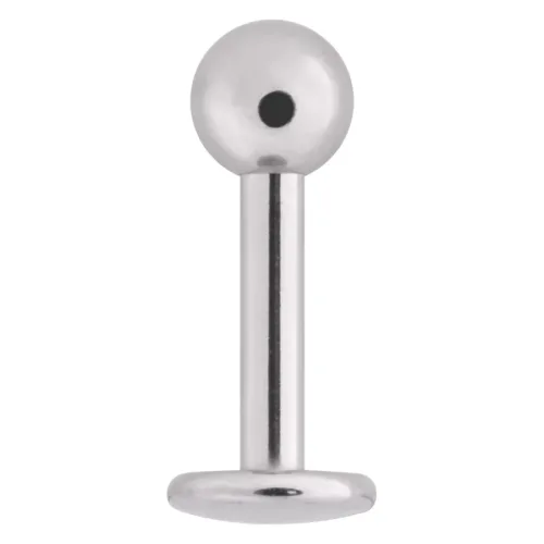 Silver Stainless Steel Labret Stud<!--6357da6e2e324-->