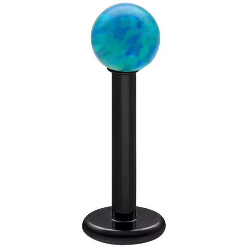 Synthetic Opal Ball Micro Labret