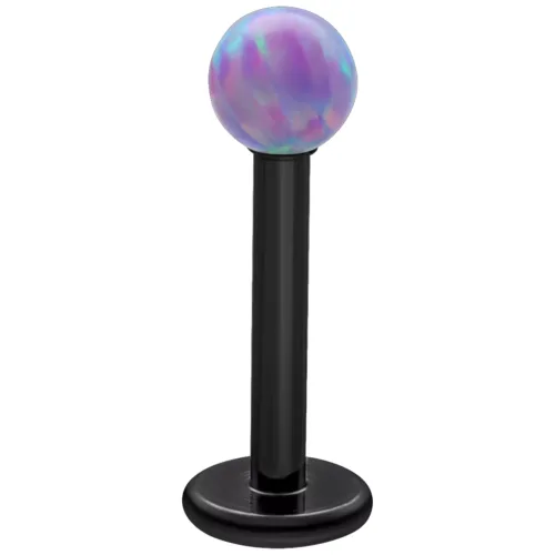 Synthetic Opal Ball Micro Labret