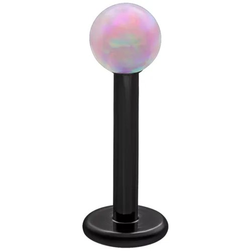 Synthetic Opal Ball Micro Labret