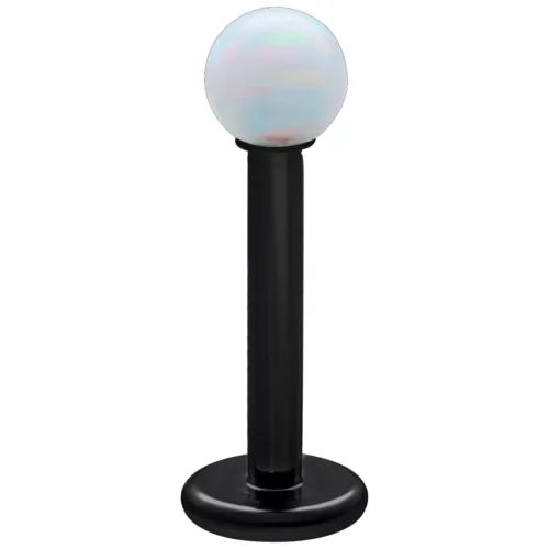 Synthetic Opal Ball Micro Labret