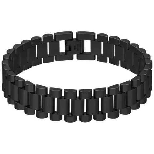 Watch Armband - Black Metal