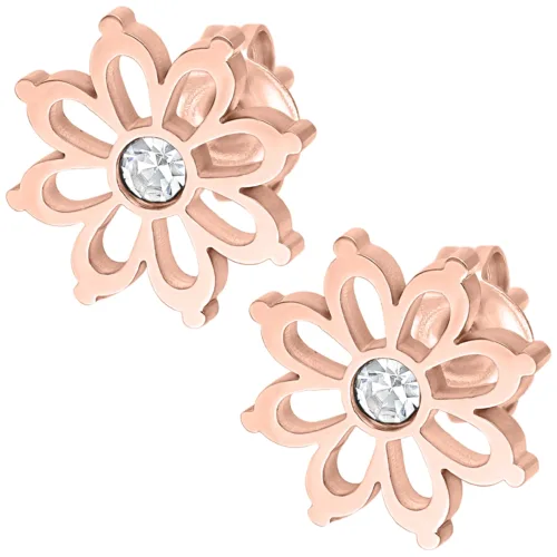 Flower Earstuds Pair