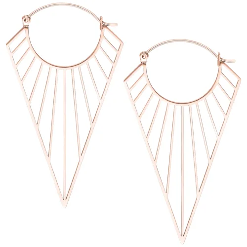 Prisma Hoops - Rosegold