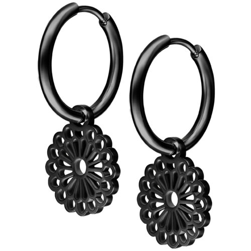 Little Mandala Hoop Earrings<!--6357dd99e7969-->