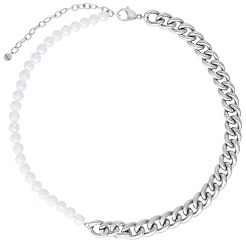 Chunky Synthetic Pearl Kette
