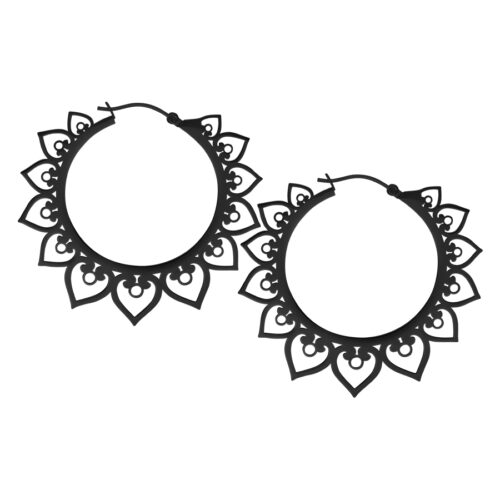 Hearts Hoops - Black Metal