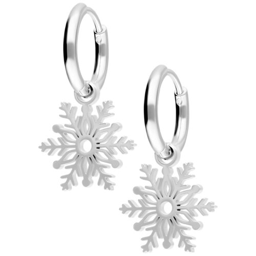 Little Snowflake Hoops