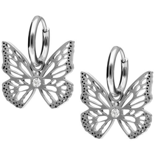 Little Butterfly Hoops