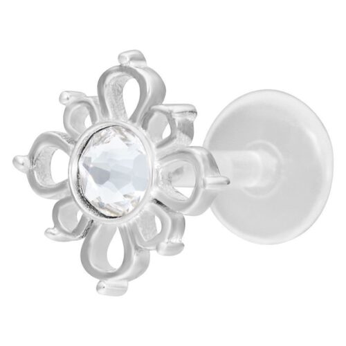 Oriental Sun Push-Fit Labret Stud<!--6357da9597041-->