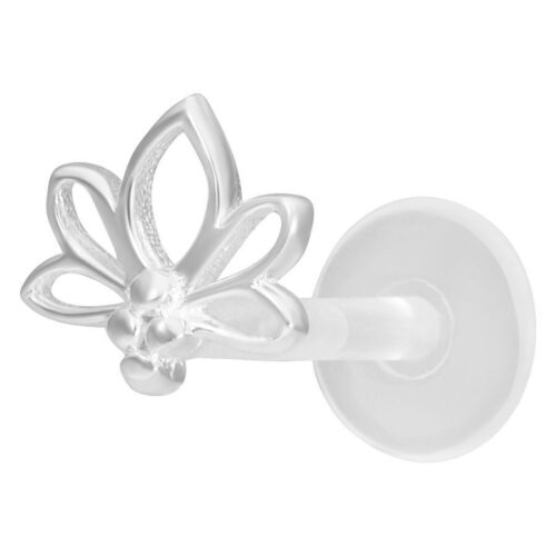 Lotus Push-Fit Labret Stud<!--6357dabe5968a-->