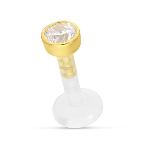 Jewelled Push-fit Labret Jewellery<!--6357dac70dd34-->
