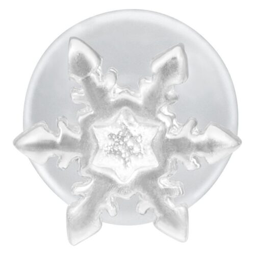 Snowflake Labret Jewellery<!--6357da65dc835--> - Silvercoloured Metal