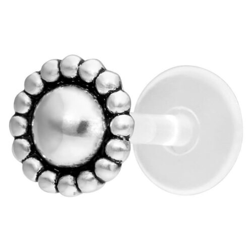 Silver Nub Labret Stud<!--6357da6fb22fb-->