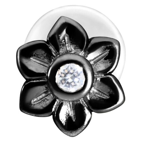 Flower Push-Fit Labret Stud<!--6357dad6563f0-->