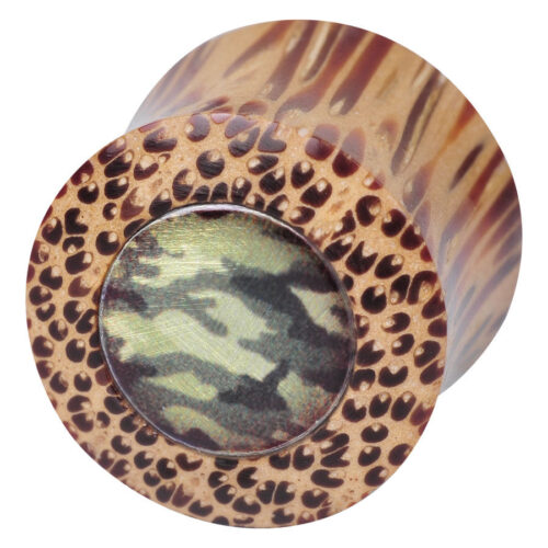 Camouflage Metal Insert Plug