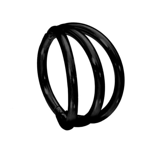 Triple Silver Hoops Clicker <!--636e792fee480-->