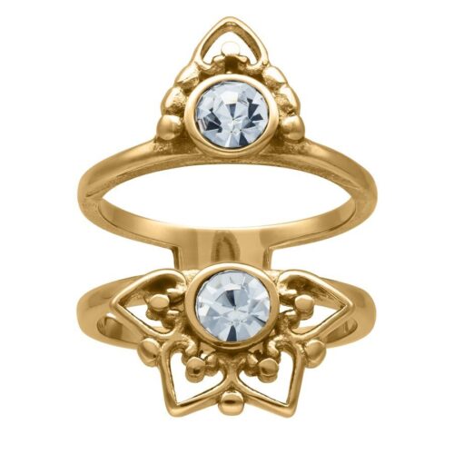 Silver Sun Tides Ring