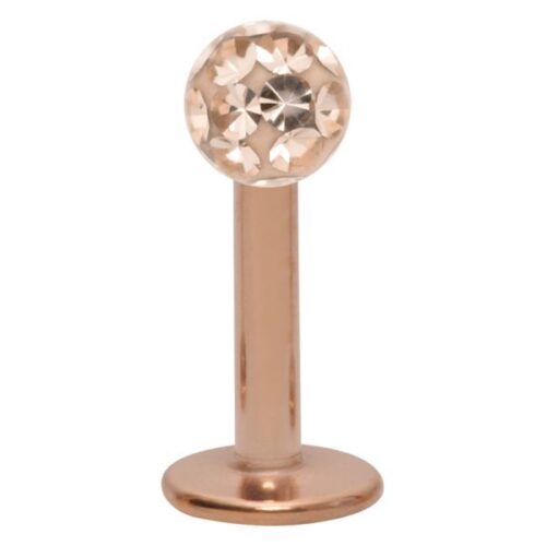 Multi Jewelled Labret Stud