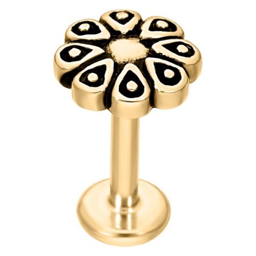 Blossom Labret - Golden Metal