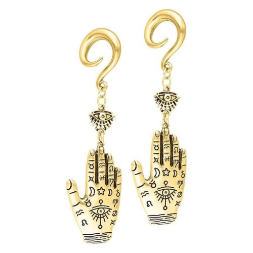 Hamsa Hand Ohrgewichte