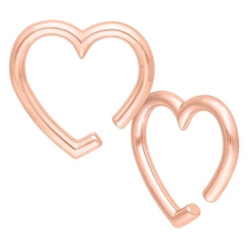 Heart Ohrgewichte - Rosegold