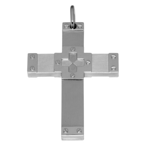 Steel Cross "L" Anhänger