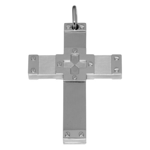 Steel Cross "S" Anhänger