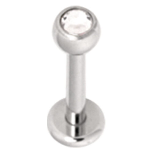 Basic Jewelled Labret Stud Labret Jewellery<!--6357dafbdacb8--><!--636e78d7920ab-->