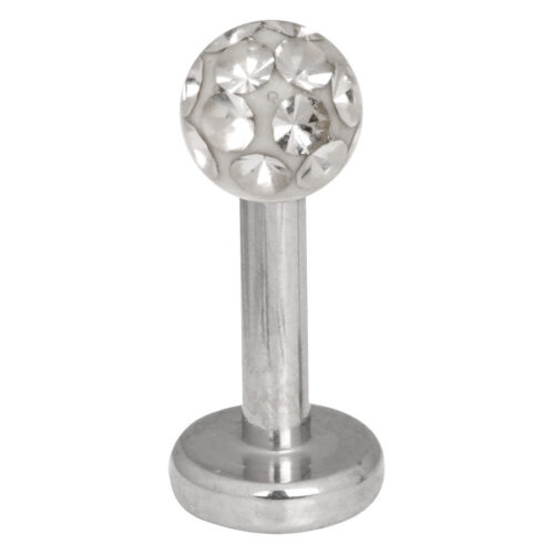 Multi Jewelled  Labret Stud<!--6357da9929c94-->