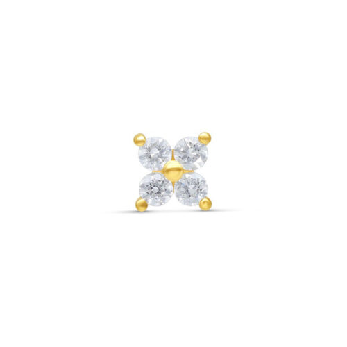14k Gold Four Diamonte Attachment <!--63ac5c6353df9-->