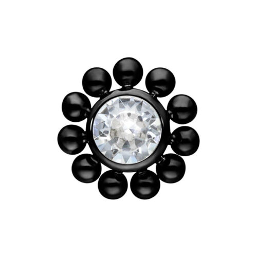 Titan Crystal Flower Attachment for Internally Threaded