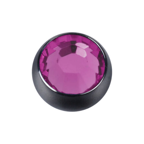 Boule à facettes ornée de pierres précieuses