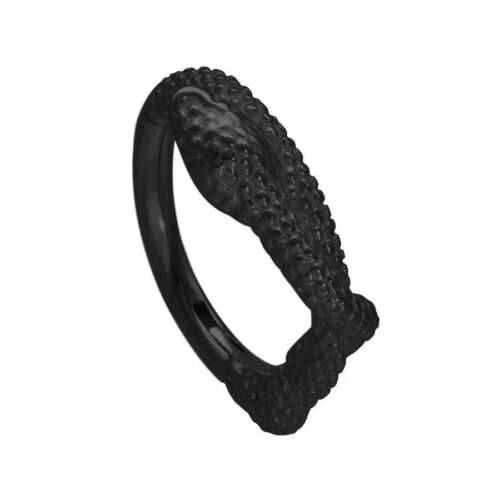 Snake Clicker Ring for Helix, Conch, Lobe, Rook<!--6357e3660a36b--><!--636e7915c414e-->