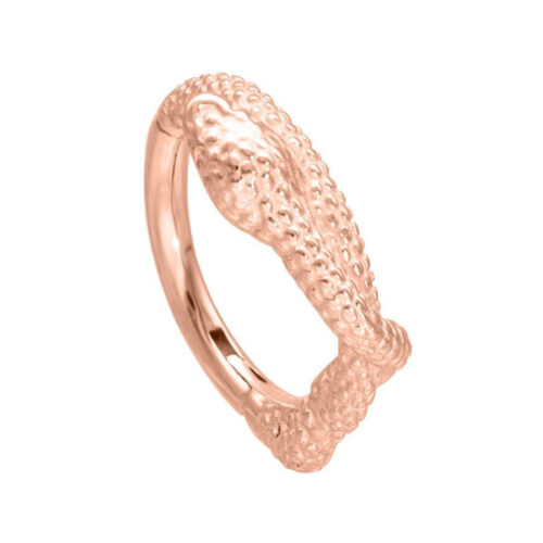 Snake Clicker Ring for Helix, Conch, Lobe, Rook<!--6357e3660a36b--><!--636e7915c414e-->