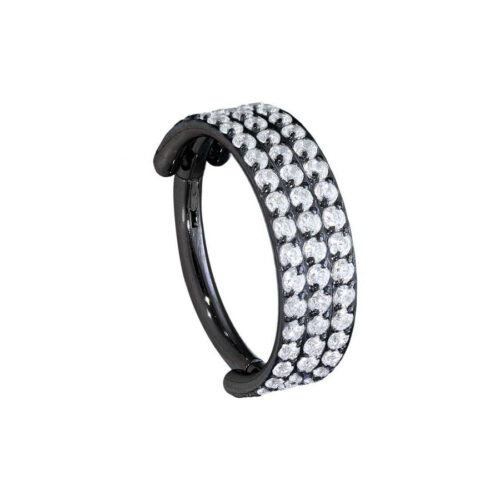 Triple Hooped Crystal Clicker<!--636e792e53d34-->