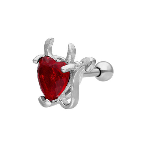 Devil Heart Barbell