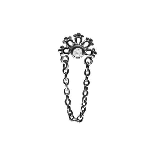Push Fit Crystal Sunrise Attachment for Bioplast - Black Metal